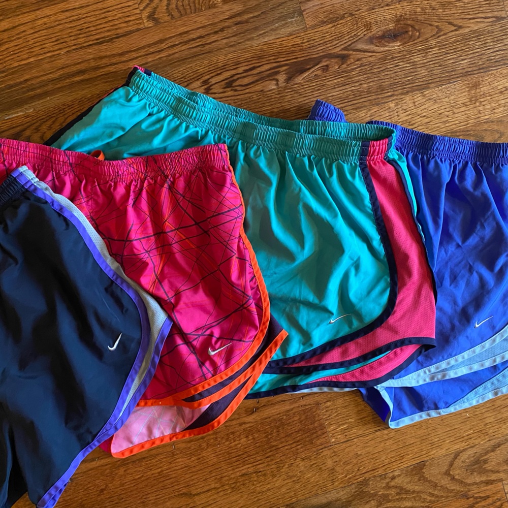 Nike Running Shorts Size L, Lot of 4